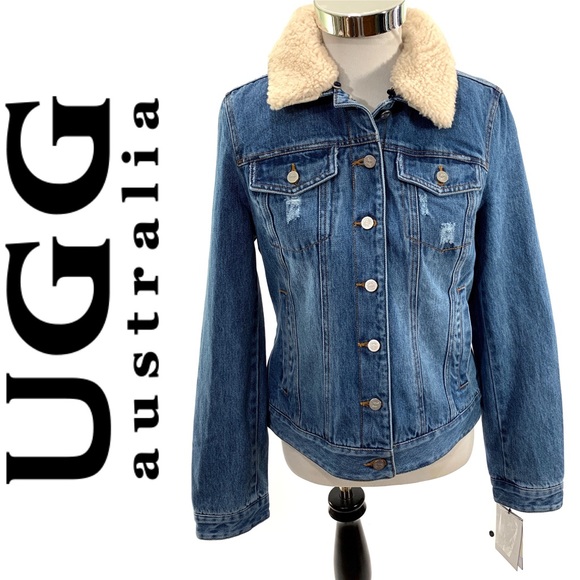 UGG Jackets & Blazers - UGG Australia Women's Vintage Denim Jean Jacket